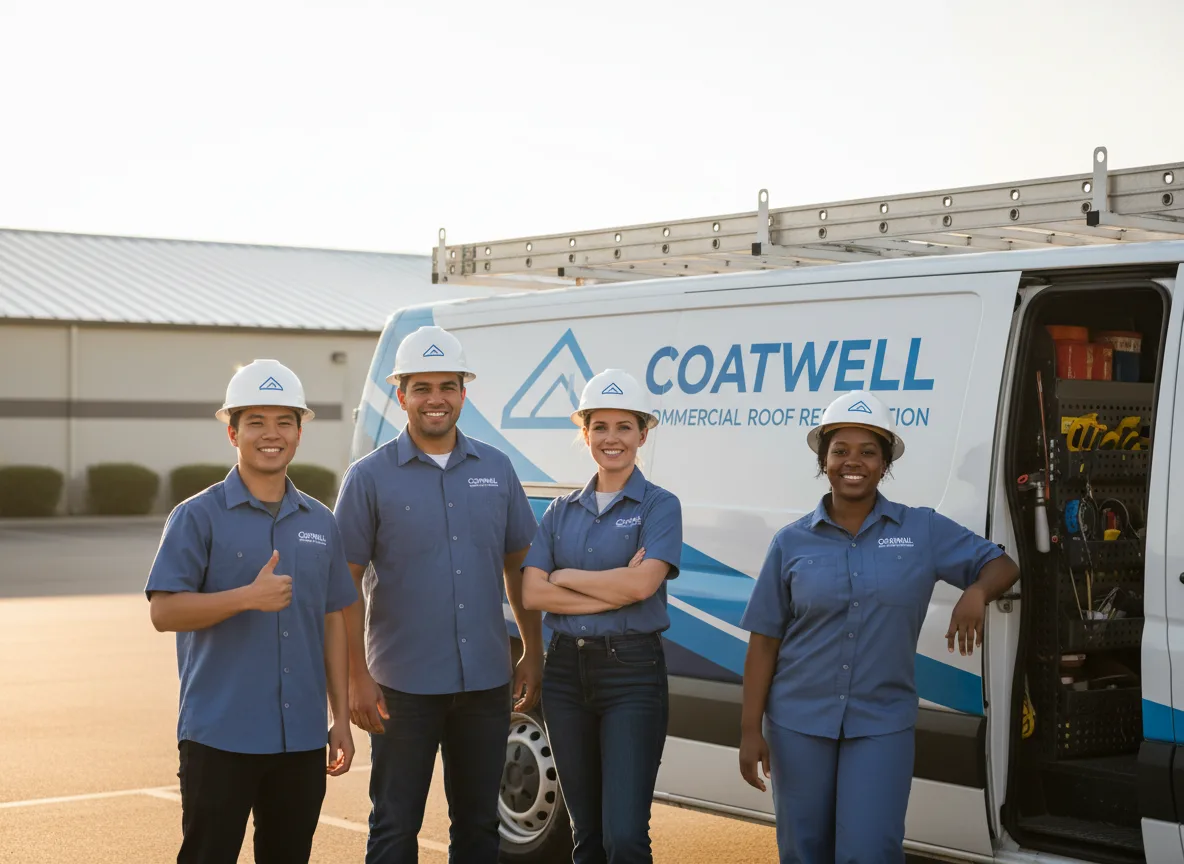 Commercial roof coating company in Samburg, TN